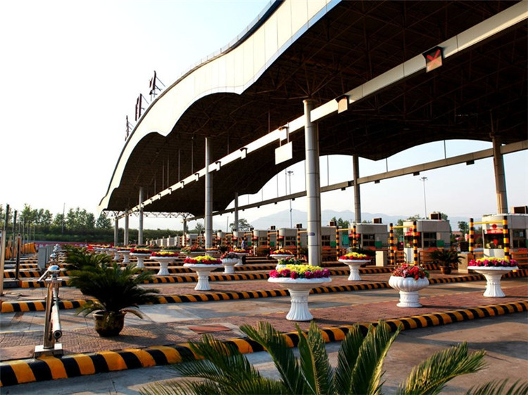 河西收费站网架