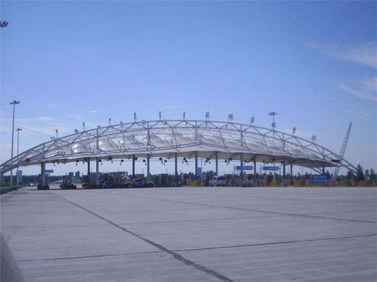 河西收费站网架