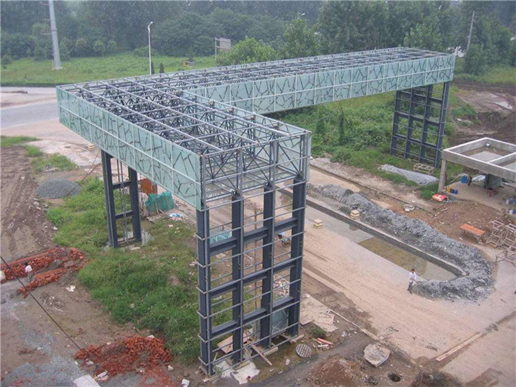 河西收费站网架