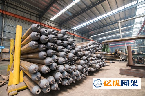 河西网架抛丸车间